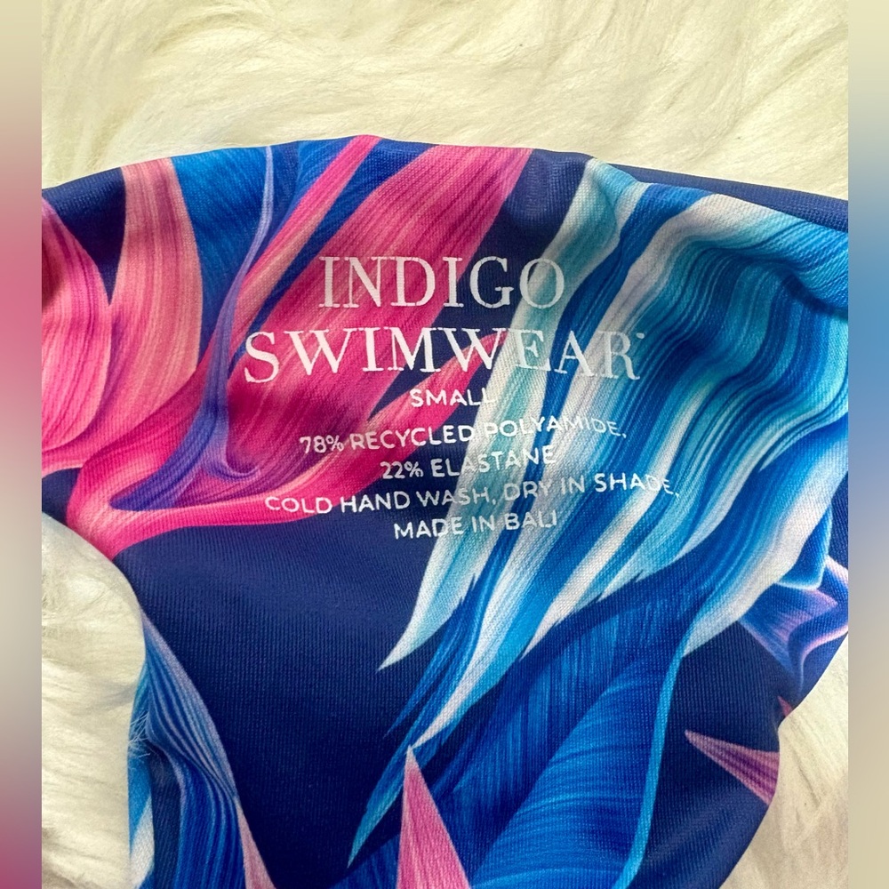 INDIGO SWIMWEAR Tropical Ruffle Bikini Set - Picture 6 of 8